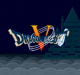 Dragon Quest V - Tenkuu no Hanayome (Japan) Title Screen
